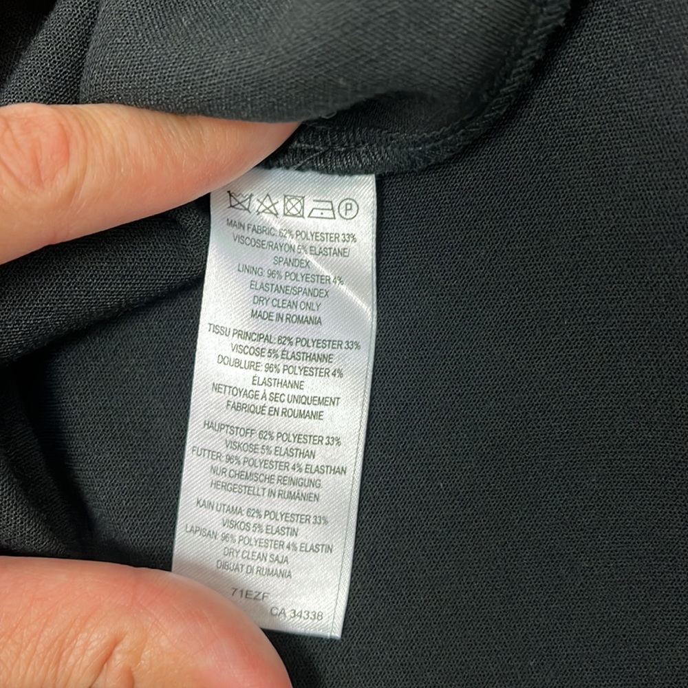 French Connection Women’s Little Black Dress - size 8 - Picture 5 of 5